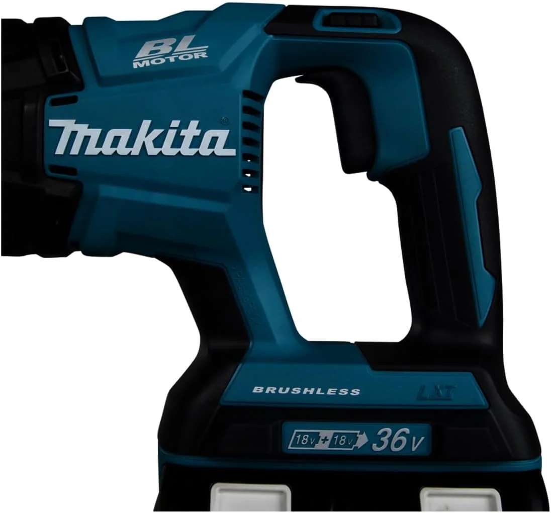 اره عمودبر شارژی ماکیتا مدل DJR360ZK (36 ولت) با موتور براشلس، دو باتری 18 ولتی لیتیوم-یون LXT، عرضه شده در کیف حمل (باتری و شارژر شامل نمی شود) اره عمودبر شارژی ماکیتا مدل DJR360ZK (36 ولت) با موتور براشلس، دو باتری 18 ولتی لیتیوم-یون LXT، عرضه شده در کیف حمل (باتری و شارژر شامل نمی شود)