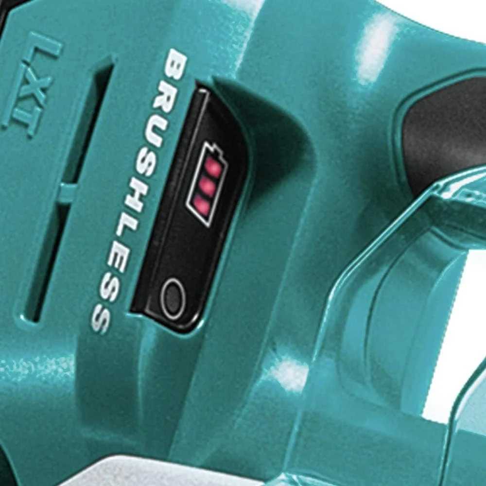 اره میزی دو طرفه 6-1/2 اینچی شارژی 18 ولت LXT لیتیوم-یون براشلس ماکیتا مدل XSL05Z با لیزر، فقط ابزار اره میزی دو طرفه 6-1/2 اینچی شارژی 18 ولت LXT لیتیوم-یون براشلس ماکیتا مدل XSL05Z با لیزر، فقط ابزار