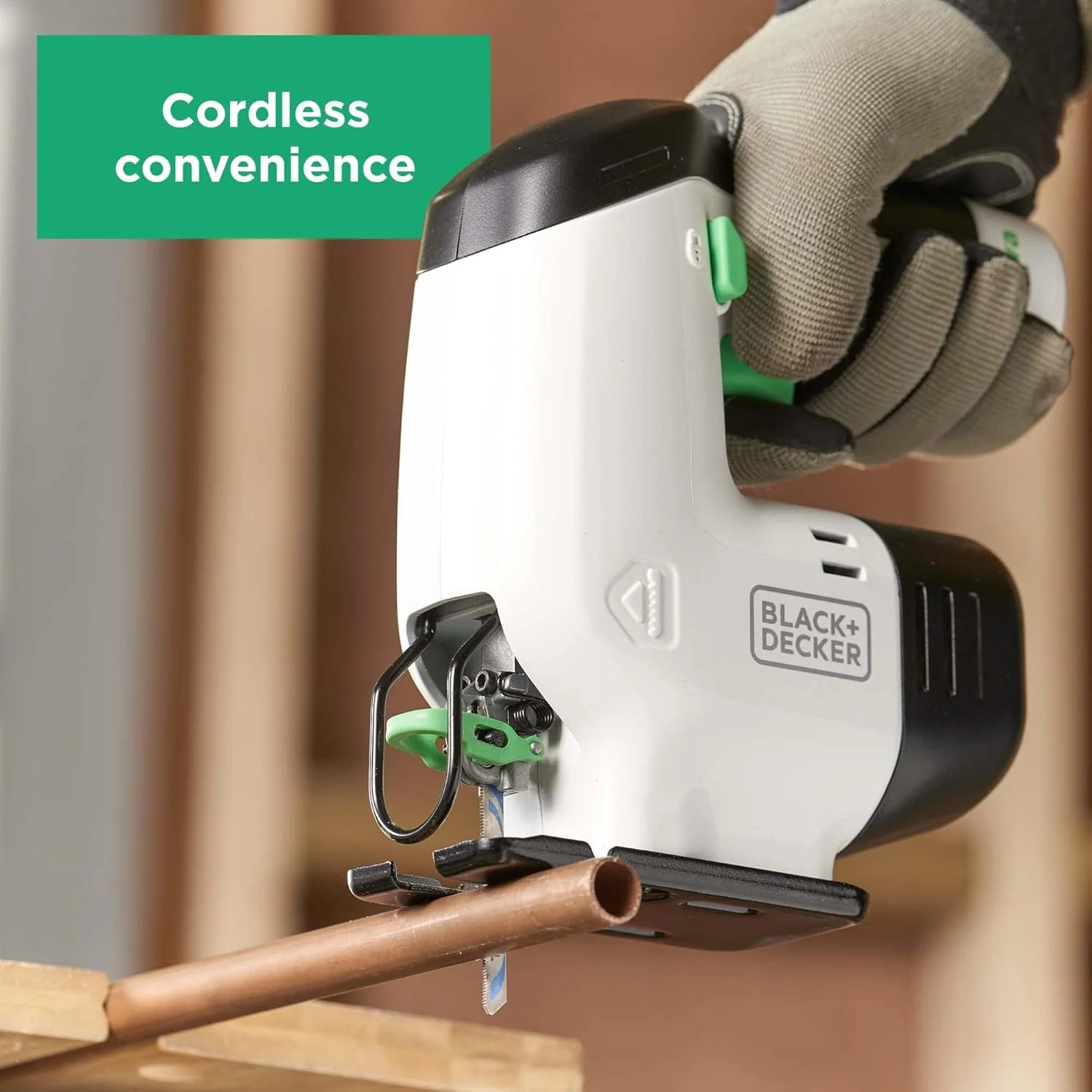 اره عمود بر 12 ولت بلک اند دکر مدل Reviva به همراه 3 تیغه REVJ12A3-GB