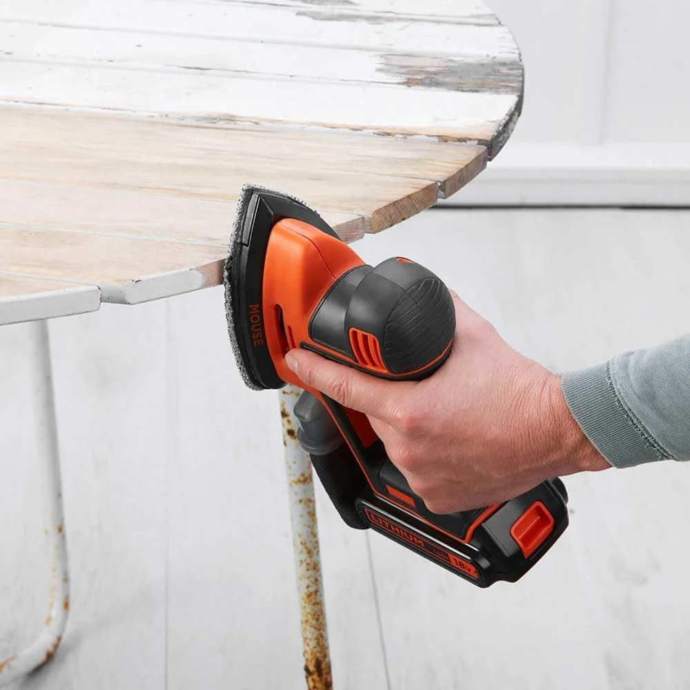 سنباده لرزان مشکی و دکر، 18 ولت، بدون باتری - Bdcds18N-Xj