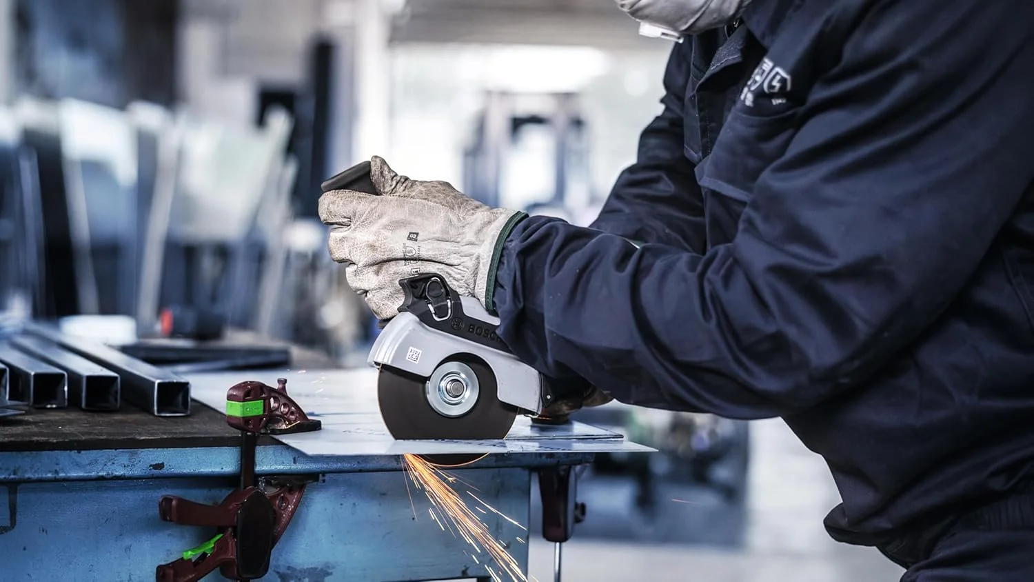 صفحه برش استاندارد آهن استیل بوش پروفشنال 10 عددی (125 x 22.23 x 1 میلی متر، لوازم جانبی فرز)