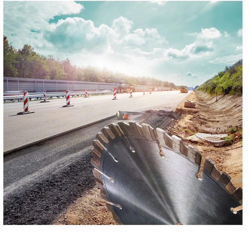 صفحه برش الماسه سرامیک بوش پروفشنال مدل استاندارد (مناسب سنگ، کاشی، قطر 125 x 22,23 x 1,6 x 7 میلی متر، لوازم جانبی دستگاه فرز)