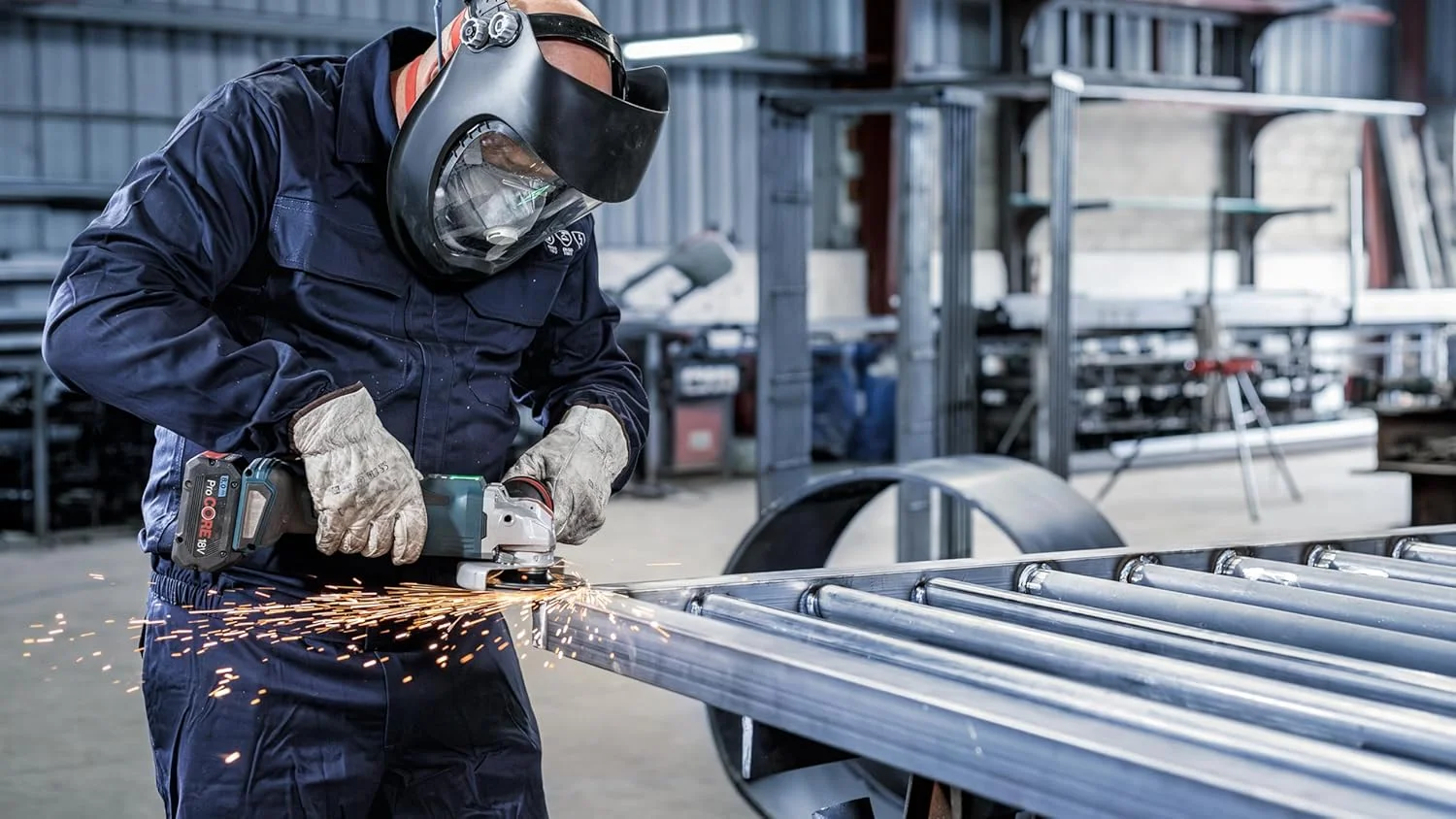 پد پشتیبان X-LOCK بوش پروفشنال (متوسط، Ø ۱۲۵ میلی‌متر، لوازم جانبی برای سنگ فرز)