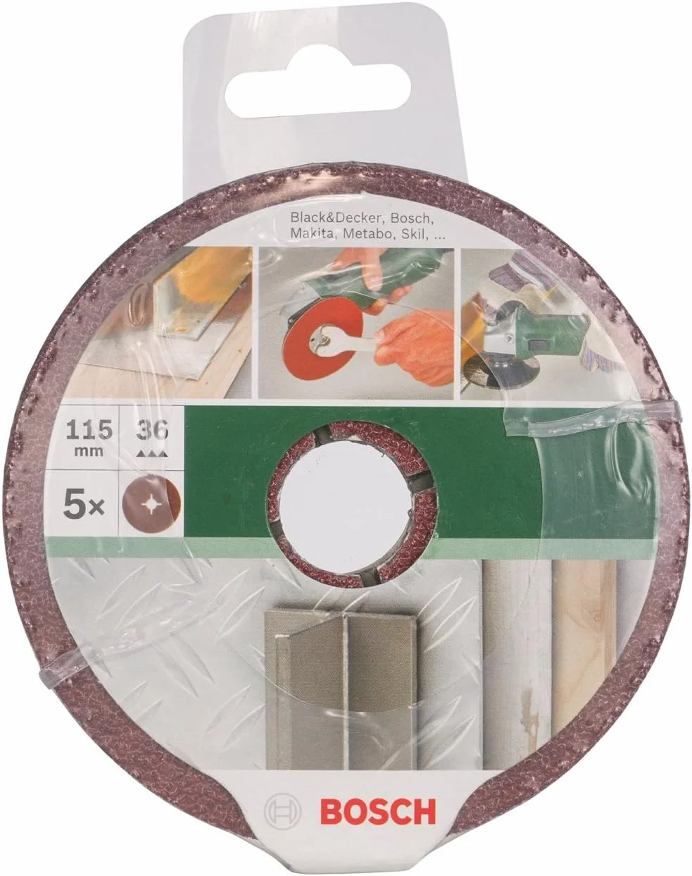 صفحه سنباده فیبری بوش 2609256244 برای سنگ فرز، مناسب چوب و فلز، قطر 115 میلی متر، سوراخ 22 میلی متر، زبری 36 صفحه سنباده فیبری بوش 2609256244 برای سنگ فرز، مناسب چوب و فلز، قطر 115 میلی متر، سوراخ 22 میلی متر، زبری 36