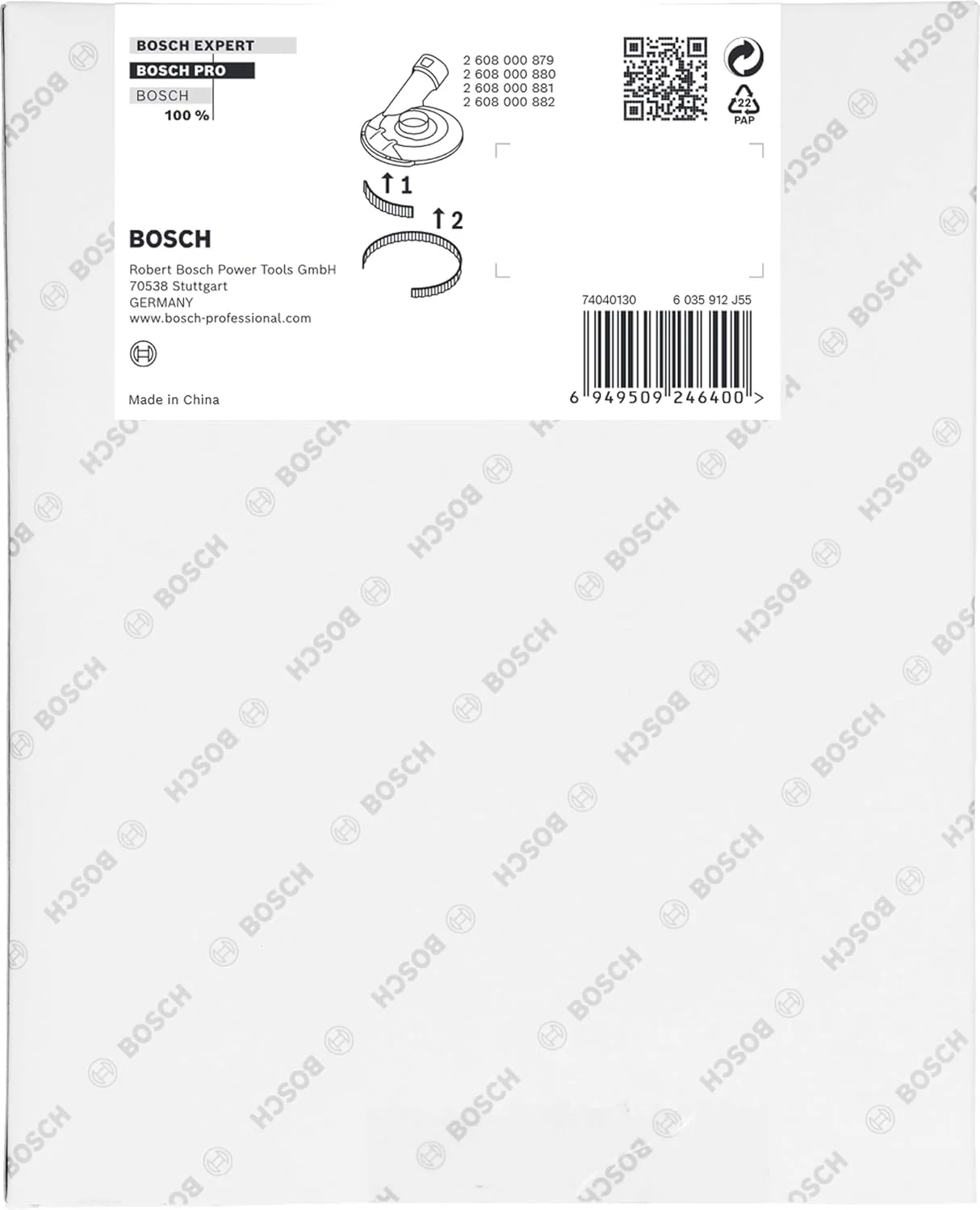 برس جایگزین بوش مدل Pro (23 x 108 میلی متر، لوازم جانبی حرفه ای سنگ فرز زاویه ای کوچک)