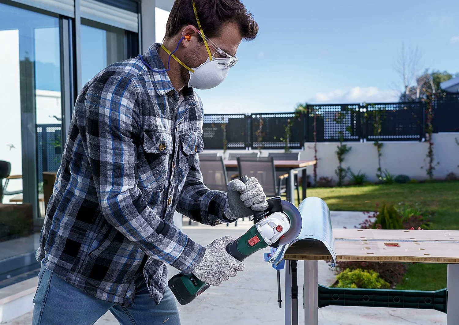 مجموعه 5 عددی صفحه برش بوش با مرکز فرورفته برای فلزات، قطر 125 میلی متر مجموعه 5 عددی صفحه برش بوش با مرکز فرورفته برای فلزات، قطر 125 میلی متر