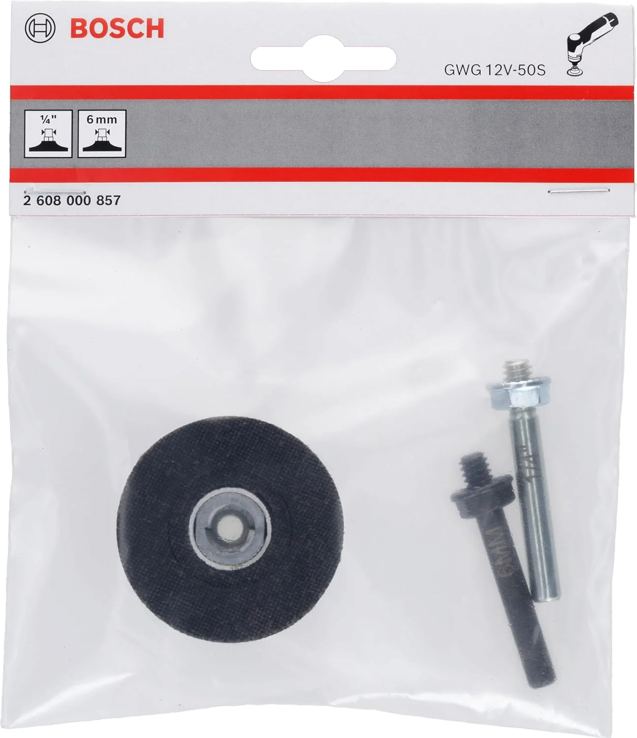 صفحه پشتیبان بوش با اتصال نوع R (قطر 50 میلی متر، لوازم جانبی حرفه ای سنگ زاویه ای)