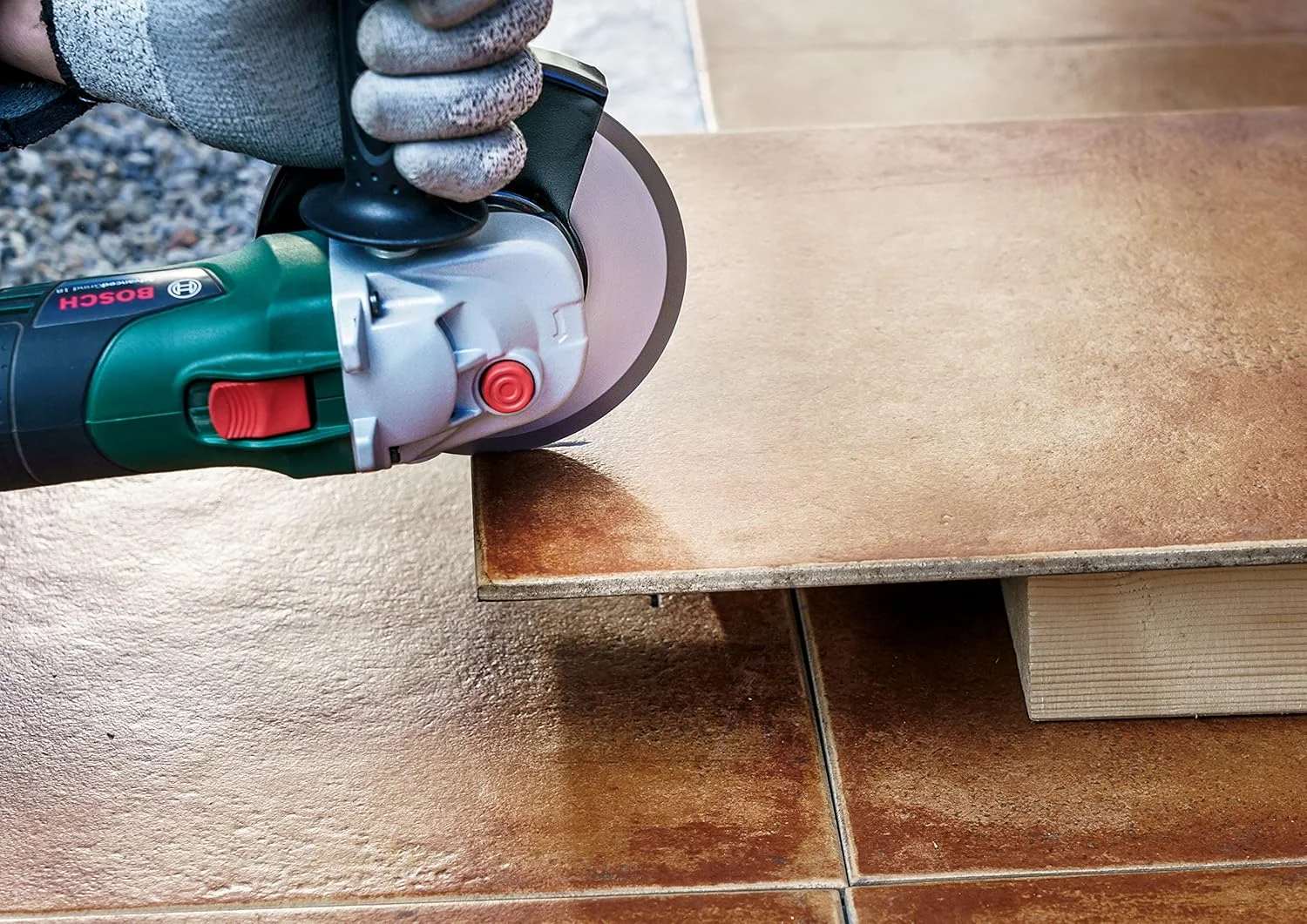 بوش - 2 عدد صفحه برش الماسه (برای کاشی و مصالح ساختمانی، Ø 125 میلی متر، لوازم جانبی سنگ فرز)