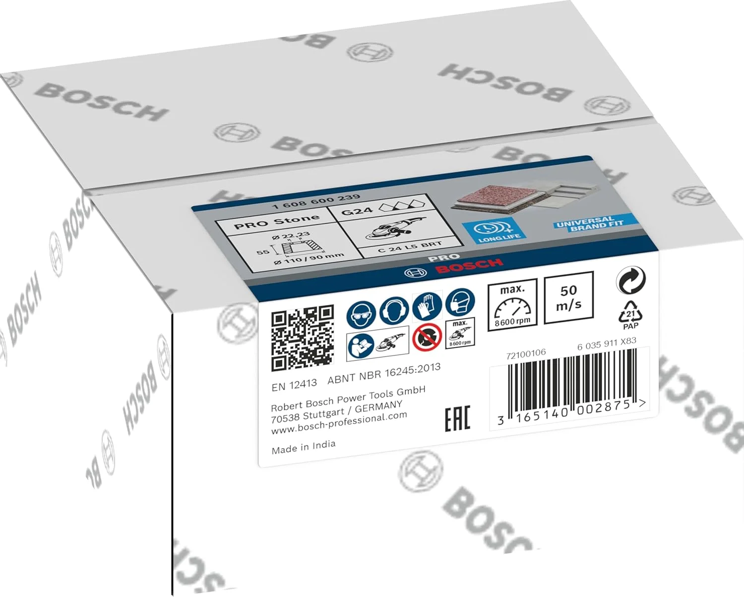 صفحه سنگ ساب مخروطی بوش مدل PRO Longlife مناسب سنگ فرزهای زاویه ای بزرگ و سوراخ 22.23 میلی متر (برای فولاد و چدن، Ø میلی متر، لوازم جانبی حرفه ای سنگ فرز زاویه ای بزرگ) صفحه سنگ ساب مخروطی بوش مدل PRO Longlife مناسب سنگ فرزهای زاویه ای بزرگ و سوراخ 22.23 میلی متر (برای فولاد و چدن، Ø میلی متر، لوازم جانبی حرفه ای سنگ فرز زاویه ای بزرگ)