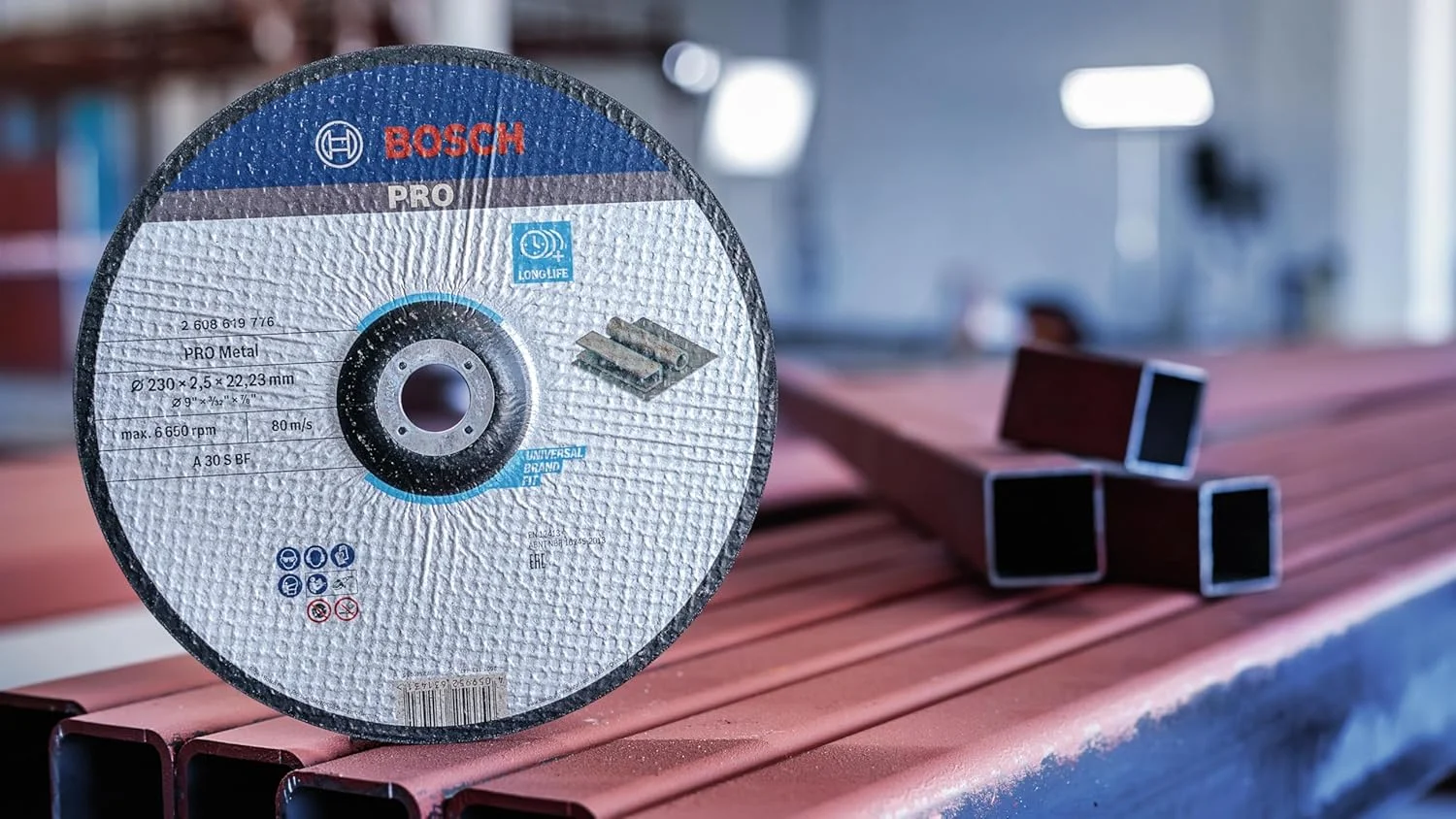 صفحه برش فلز طول عمر بالا بوش مدل Pro Metal مناسب برای سنگ فرزهای بزرگ و سوراخ 22.23 میلی متر (برای فولاد، قطر 305 میلی متر، لوازم جانبی حرفه ای سنگ فرز بزرگ) صفحه برش فلز طول عمر بالا بوش مدل Pro Metal مناسب برای سنگ فرزهای بزرگ و سوراخ 22.23 میلی متر (برای فولاد، قطر 305 میلی متر، لوازم جانبی حرفه ای سنگ فرز بزرگ)