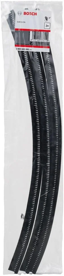 مجموعه حلقه برس سنگ فرز بتن بوش مدل 2608620691، مشکی، 3 عددی