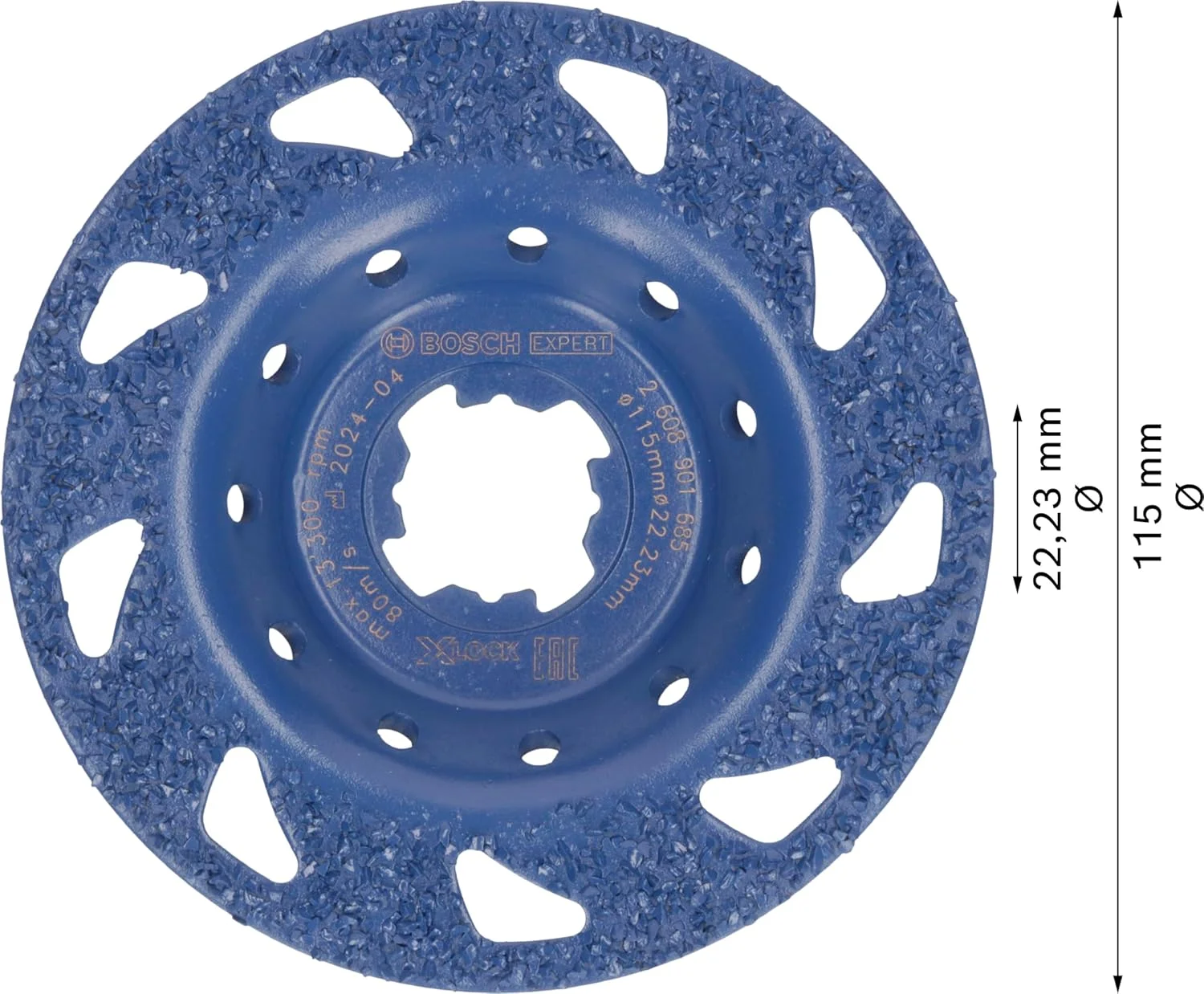 سر سنگ زنی کاربید چند منظوره بوش Expert، متوسط (برای رنگ روی چوب، چوب سخت، قطر ۱۱۵ میلی متر، متوسط، لوازم جانبی حرفه ای سنگ فرز زاویه ای کوچک) سر سنگ زنی کاربید چند منظوره بوش Expert، متوسط (برای رنگ روی چوب، چوب سخت، قطر ۱۱۵ میلی متر، متوسط، لوازم جانبی حرفه ای سنگ فرز زاویه ای کوچک)