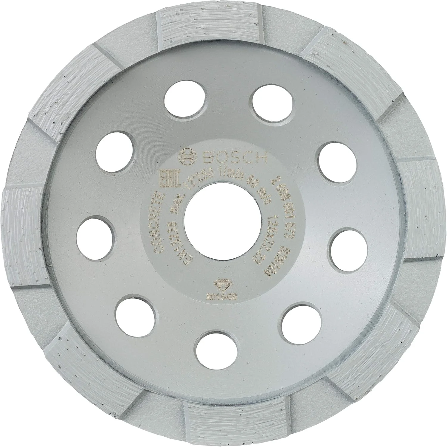 صفحه سنگ الماسه کاسه ای استاندارد بتن بوش پروفشنال (مناسب بتن، 125 x 22,23 x 3 میلی متر، لوازم جانبی سنگ فرز) صفحه سنگ الماسه کاسه ای استاندارد بتن بوش پروفشنال (مناسب بتن، 125 x 22,23 x 3 میلی متر، لوازم جانبی سنگ فرز)