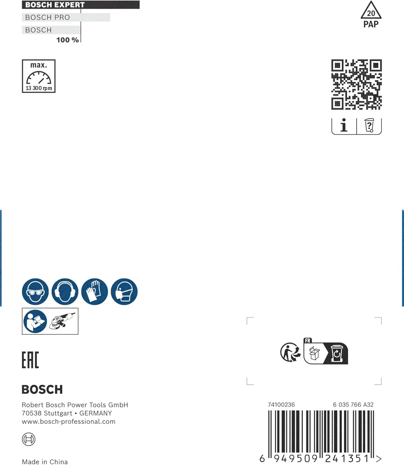 سر سنگ زنی کاربید چند منظوره بوش Expert، متوسط (برای رنگ روی چوب، چوب سخت، قطر ۱۱۵ میلی متر، متوسط، لوازم جانبی حرفه ای سنگ فرز زاویه ای کوچک) سر سنگ زنی کاربید چند منظوره بوش Expert، متوسط (برای رنگ روی چوب، چوب سخت، قطر ۱۱۵ میلی متر، متوسط، لوازم جانبی حرفه ای سنگ فرز زاویه ای کوچک)