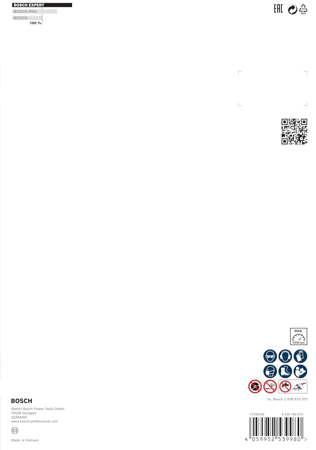 صفحه برش الماسه چند منظوره بوش EXPERT (برای بتن، بتن مسلح، Ø 230 میلی متر، لوازم جانبی حرفه ای سنگ فرز بزرگ) صفحه برش الماسه چند منظوره بوش EXPERT (برای بتن، بتن مسلح، Ø 230 میلی متر، لوازم جانبی حرفه ای سنگ فرز بزرگ)