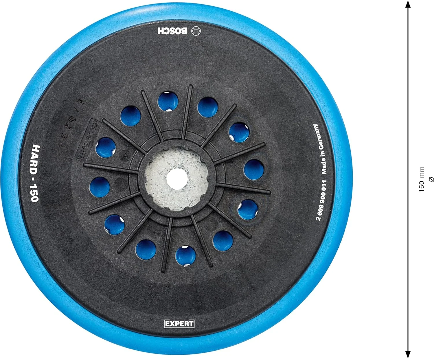 پد پشتی چند سوراخه اکسپرت بوش پروفشنال برای بوش (مدل سخت، Ø 150 میلی متر، لوازم جانبی سنباده لرزان تصادفی) پد پشتی چند سوراخه اکسپرت بوش پروفشنال برای بوش (مدل سخت، Ø 150 میلی متر، لوازم جانبی سنباده لرزان تصادفی)