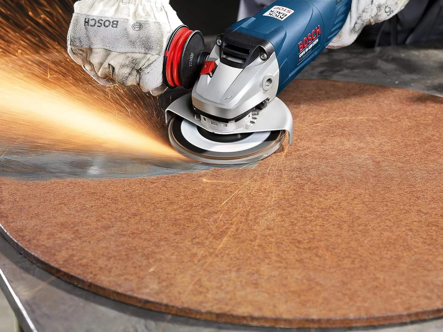 مجموعه دیسک فلاپ X551 Expert بوش برای فلز (مناسب فلز، فولاد، چدن، قطر 125 میلی متر، زبری 40/60/80، M14، لوازم جانبی حرفه ای سنگ فرز) به همراه کلاه مجموعه دیسک فلاپ X551 Expert بوش برای فلز (مناسب فلز، فولاد، چدن، قطر 125 میلی متر، زبری 40/60/80، M14، لوازم جانبی حرفه ای سنگ فرز) به همراه کلاه