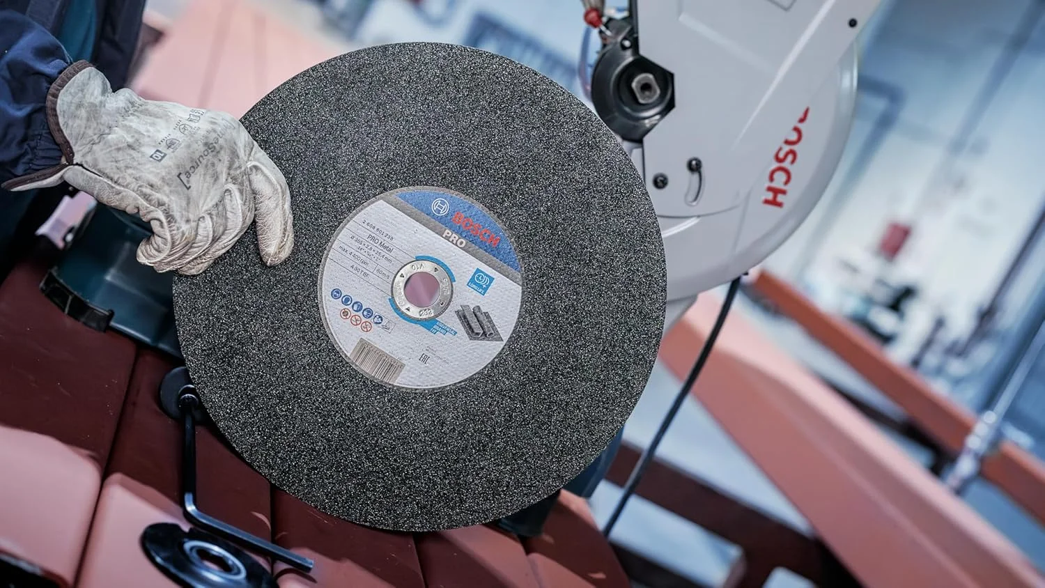 صفحه برش مستقیم فلز بوش مدل A 36 R BF، 400 میلی متر، 25.4 میلی متر، 1 1/8 اینچ صفحه برش مستقیم فلز بوش مدل A 36 R BF، 400 میلی متر، 25.4 میلی متر، 1 1/8 اینچ