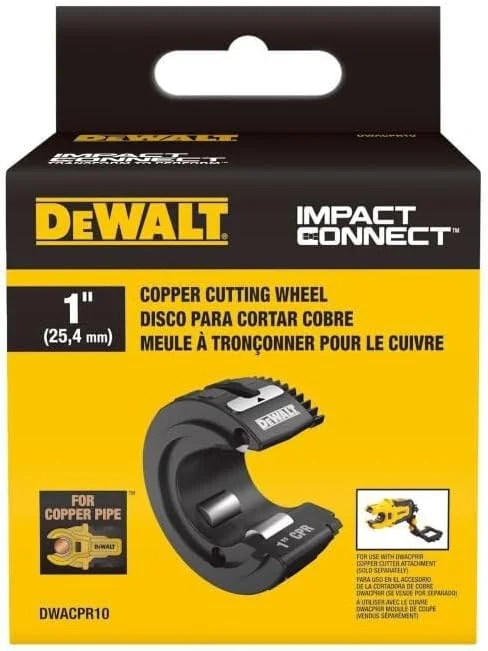 تیغه برش لوله مسی دِوالت Impact Connect، تیغه برش لوله، 1 اینچ (DWACPR10)