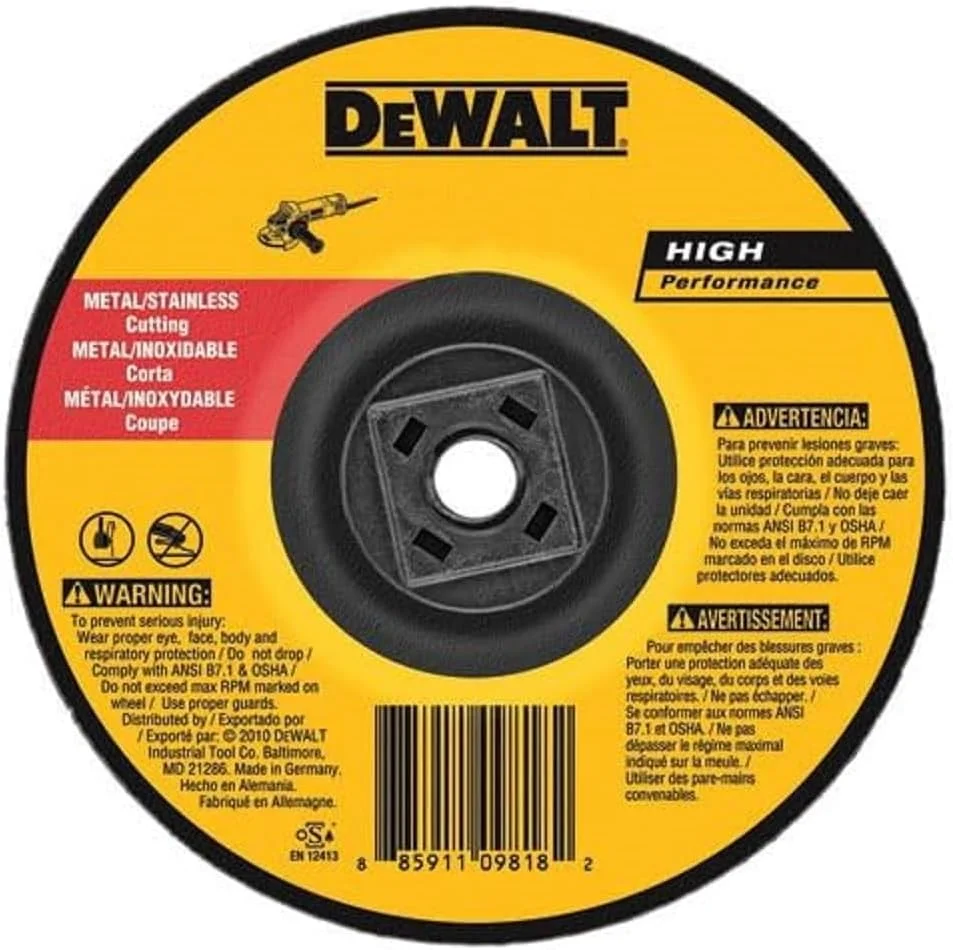 صفحه برش فلز DEWALT DW8427H، شفت 5/8-11، 7 اینچ در 0.045 اینچ