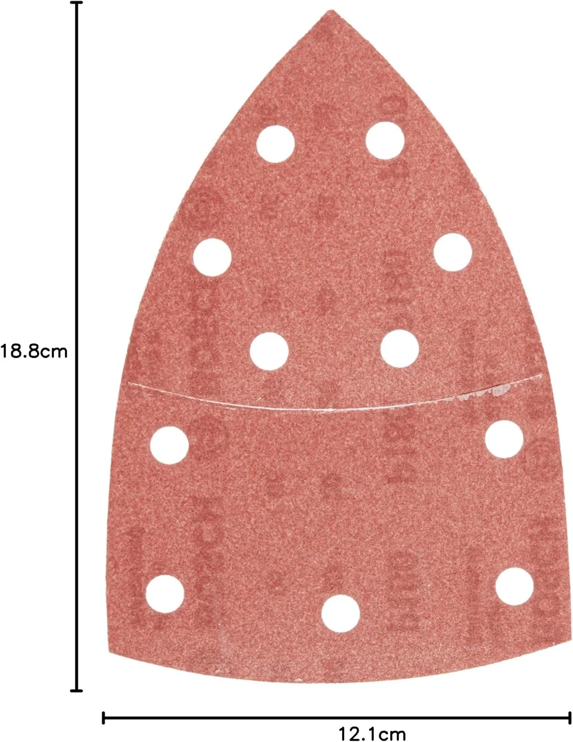 بوش خانه و باغ 2609256A65 مجموعه 10 عددی کاغذ سنباده برای سنباده لرزان چند منظوره 102 X 62.93، 180 بوش خانه و باغ 2609256A65 مجموعه 10 عددی کاغذ سنباده برای سنباده لرزان چند منظوره 102 X 62.93، 180
