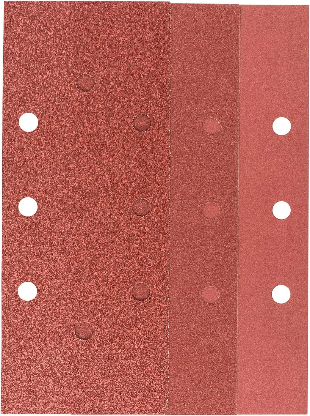 مجموعه 25 عددی سنباده بوش برای سنباده لرزان، سوراخ B&D، دانه بندی 60-240، 93x230 میلی متر مجموعه 25 عددی سنباده بوش برای سنباده لرزان، سوراخ B&D، دانه بندی 60-240، 93x230 میلی متر