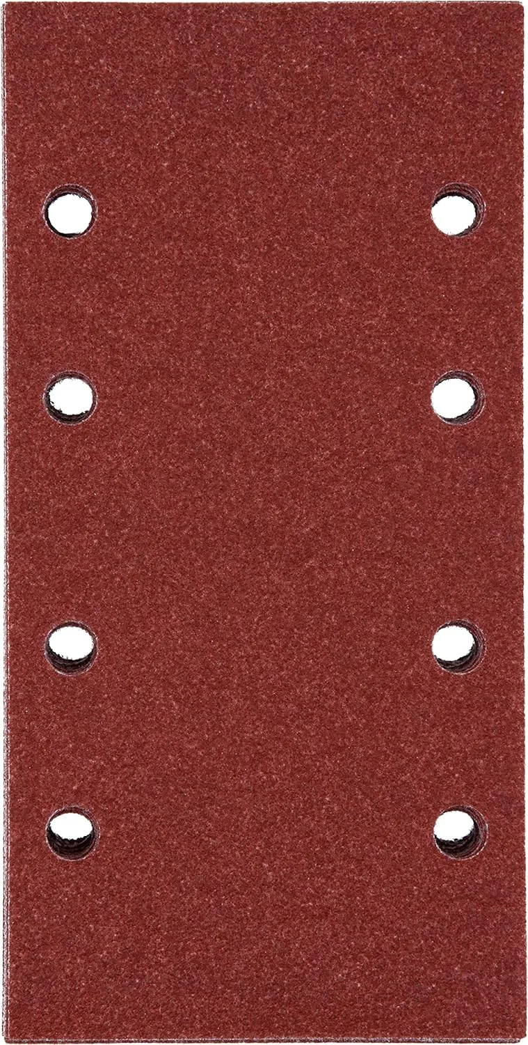 بوش 2607019495، مجموعه 25 عددی کاغذ سنباده (مواد مختلف، درجه زبری 40/60/80/120، 8 سوراخ، لوازم جانبی برای سنباده لرزان)، قرمز بوش 2607019495، مجموعه 25 عددی کاغذ سنباده (مواد مختلف، درجه زبری 40/60/80/120، 8 سوراخ، لوازم جانبی برای سنباده لرزان)، قرمز