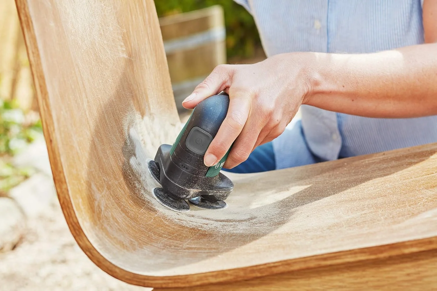 بسته 12 عددی سنباده بوش 2608621717 (مناسب چوب و رنگ، قطر 40 میلی متر، دانه بندی K320، لوازم جانبی سنباده لرزان گرد) بسته 12 عددی سنباده بوش 2608621717 (مناسب چوب و رنگ، قطر 40 میلی متر، دانه بندی K320، لوازم جانبی سنباده لرزان گرد)