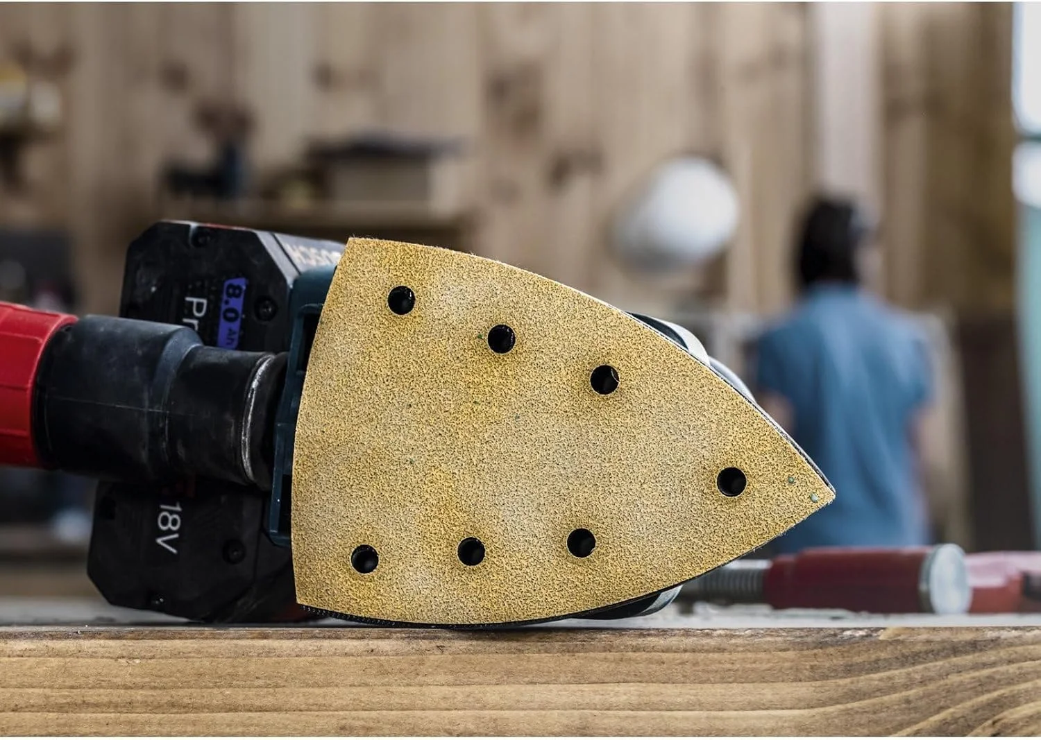 سنباده بوش EXPERT C470 (برای رنگ روی چوب، چوب سخت، Ø 93x230 میلی متر، زبری 40، لوازم جانبی حرفه ای سنباده لرزان) سنباده بوش EXPERT C470 (برای رنگ روی چوب، چوب سخت، Ø 93x230 میلی متر، زبری 40، لوازم جانبی حرفه ای سنباده لرزان)