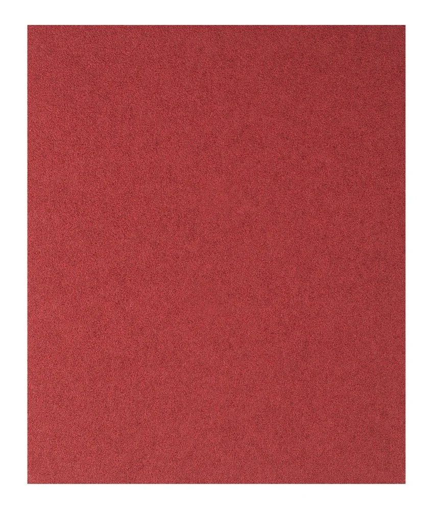 برگ سنباده دستی بوش مدل 2609256C35 - مناسب برای آماده سازی سطوح - کیفیت قرمز - ابعاد 230 x 280 میلی متر، زبری 80