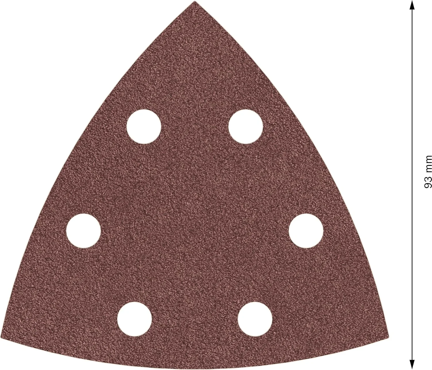 سنباده لرزان دلتا بوش پروفشنال مدل F460 مناسب چوب و رنگ (دانه بندی G60، 93x93 میلی متر، متعلقات سنباده دلتا)