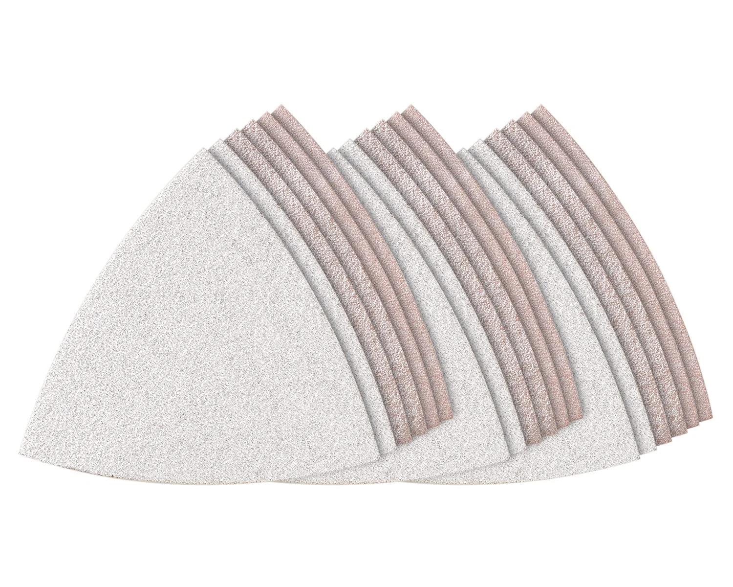 بسته 18 عددی کاغذ سنباده لرزان بوش درمل MM80P، شامل ورقههای مثلثی سنباده با زبری 80، 120 و 240، مناسب برای سنبادهکاری رنگ، لاک و بتونه بسته 18 عددی کاغذ سنباده لرزان بوش درمل MM80P، شامل ورقههای مثلثی سنباده با زبری 80، 120 و 240، مناسب برای سنبادهکاری رنگ، لاک و بتونه