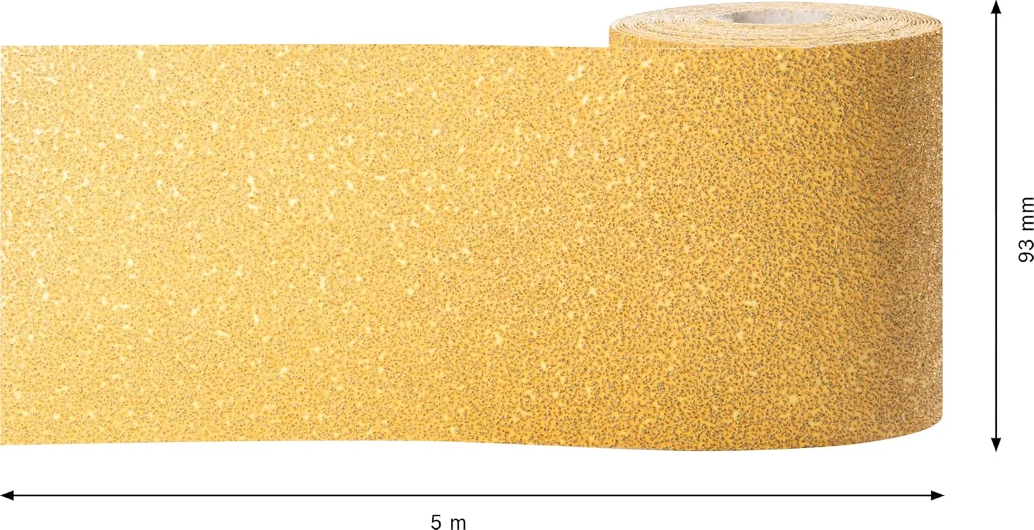 لایه سنباده رولی اکسپرت C470 بوش (مناسب چوب سخت، رنگ روی چوب، عرض 93 میلی متر، طول 5 متر، درجه زبری 40، لوازم جانبی سنباده زنی دستی) لایه سنباده رولی اکسپرت C470 بوش (مناسب چوب سخت، رنگ روی چوب، عرض 93 میلی متر، طول 5 متر، درجه زبری 40، لوازم جانبی سنباده زنی دستی)