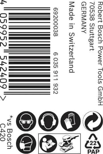 لایه سنباده رولی اکسپرت C470 بوش (مناسب چوب سخت، رنگ روی چوب، عرض 93 میلی متر، طول 5 متر، درجه زبری 40، لوازم جانبی سنباده زنی دستی) لایه سنباده رولی اکسپرت C470 بوش (مناسب چوب سخت، رنگ روی چوب، عرض 93 میلی متر، طول 5 متر، درجه زبری 40، لوازم جانبی سنباده زنی دستی)