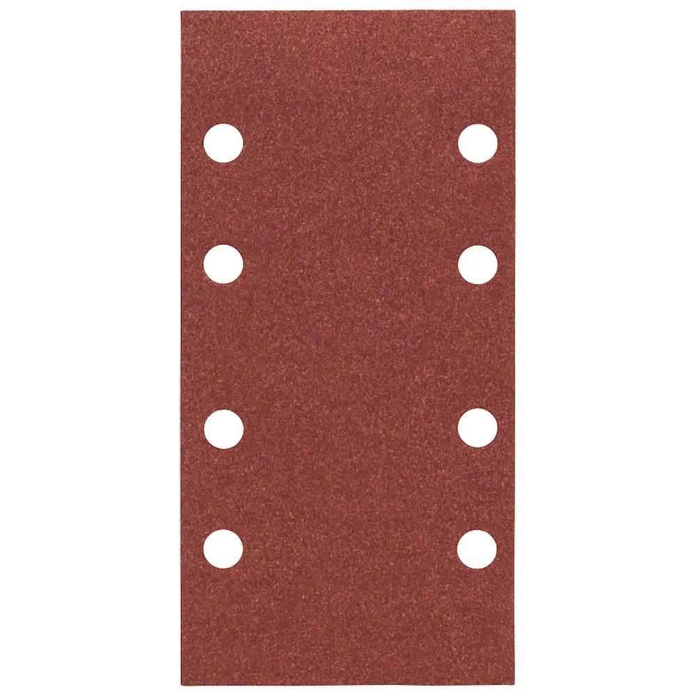 برگ سنباده چوب بوش 2608605306، نوع، 8 سوراخ، 93 میلی متر × 185 میلی متر، دانه بندی P120، آبی، بسته 10 عددی برگ سنباده چوب بوش 2608605306، نوع، 8 سوراخ، 93 میلی متر × 185 میلی متر، دانه بندی P120، آبی، بسته 10 عددی