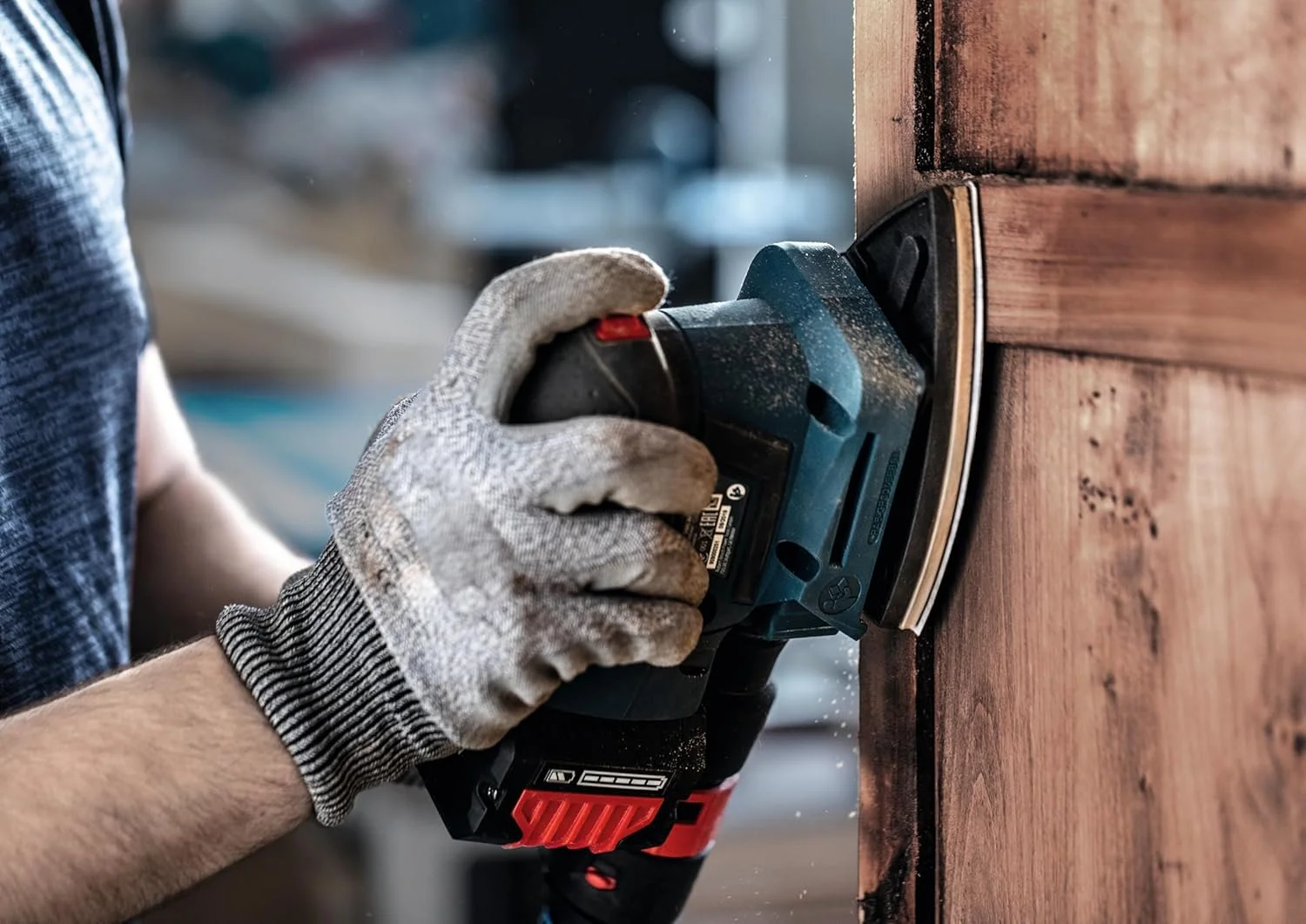 مجموعه توری سنباده بوش پروفشنال Expert M480 (93x186 میلی متر، دانه بندی 80/120/180، لوازم جانبی سنباده لرزان)