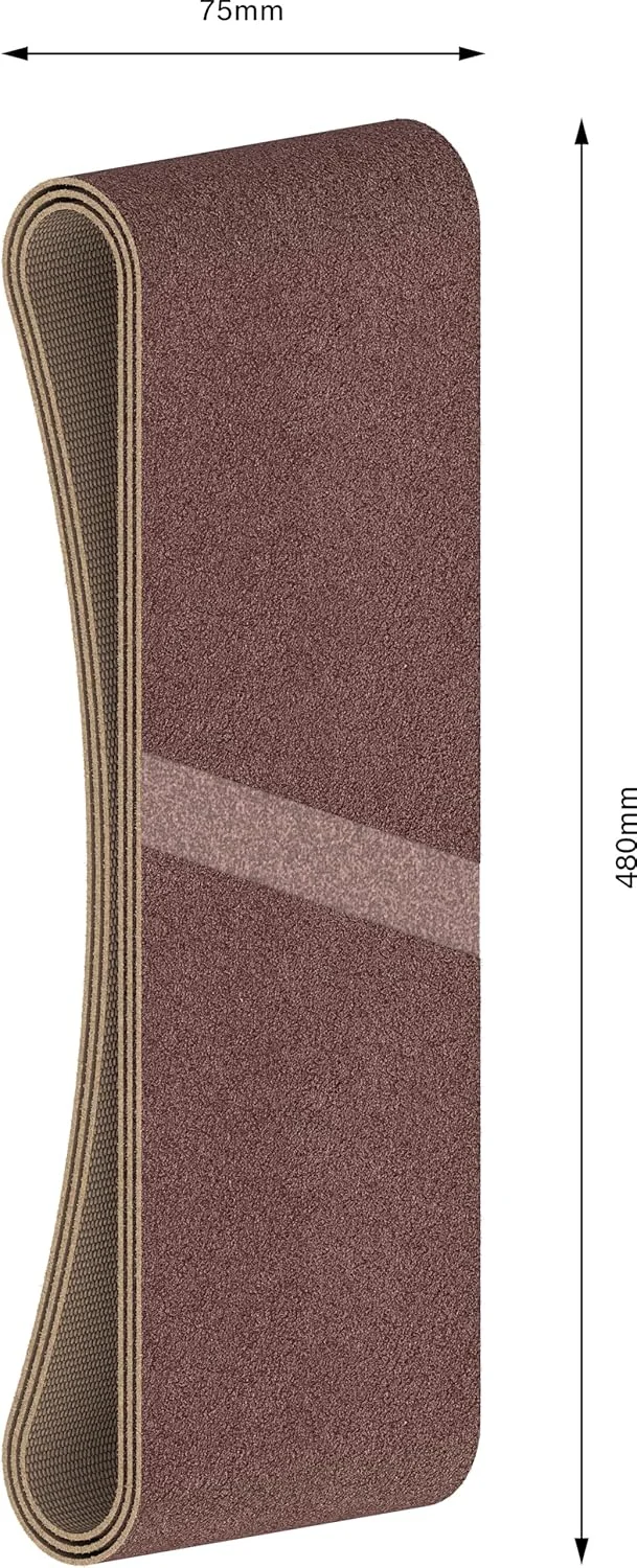 سنباده تسمه ای چوب و چوب سخت بوش X440، 75 x 480 میلی متر، دانه بندی 40 سنباده تسمه ای چوب و چوب سخت بوش X440، 75 x 480 میلی متر، دانه بندی 40