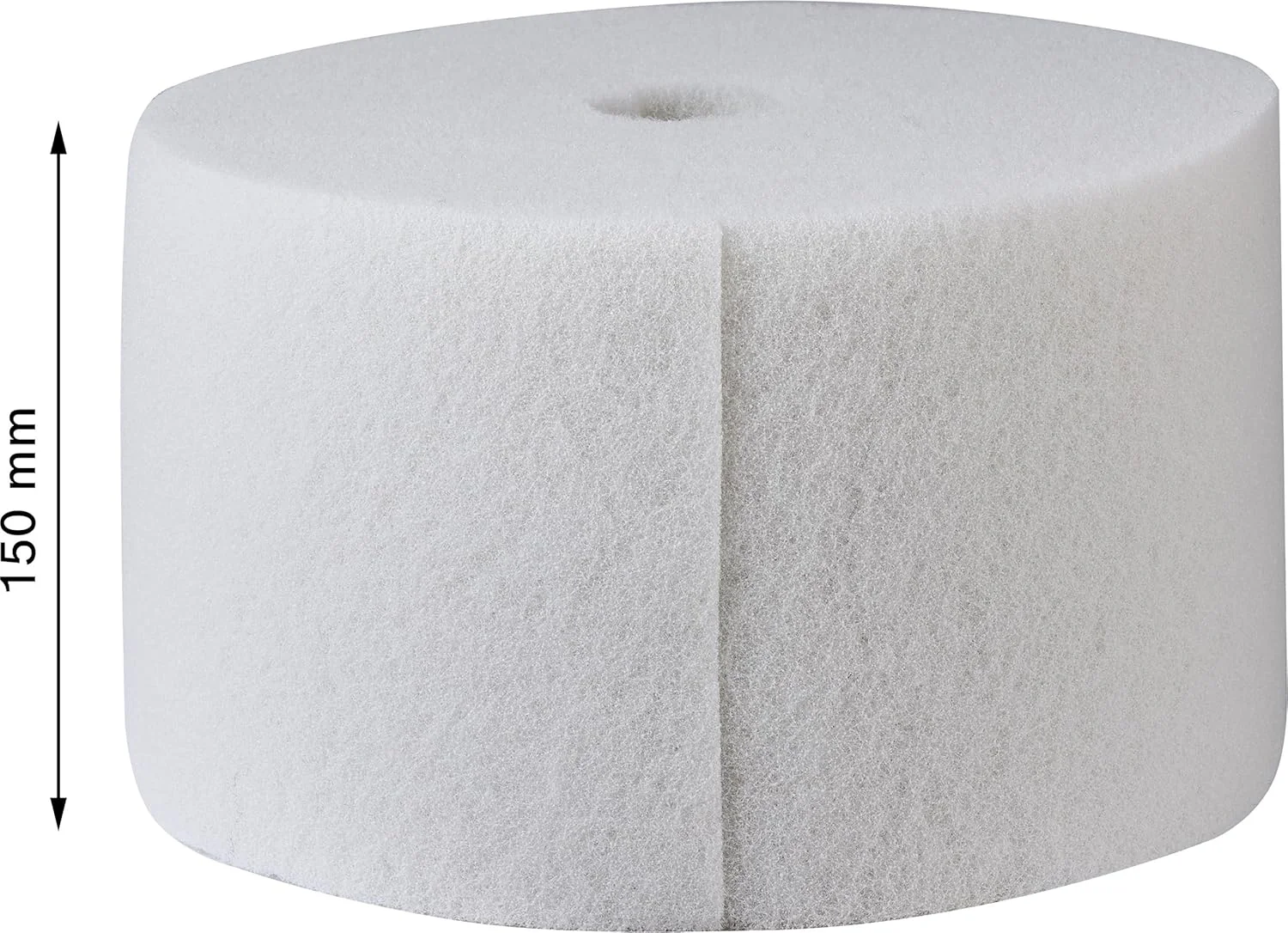 رول پشم شیشه اکسپرت N880 بوش پروفشنال (مناسب ورق های فولادی، عرض 150 میلی متر، طول 10 متر، لوازم جانبی سنباده زنی دستی)