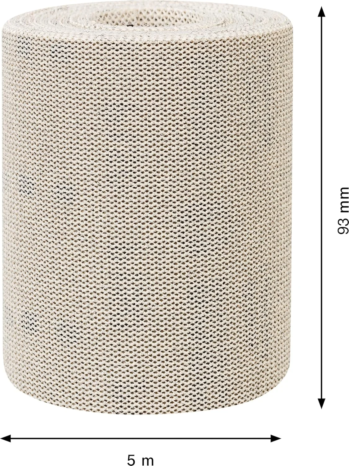 رول سنباده توری اکسپرت M480 بوش پروفشنال (مناسب چوب سخت، رنگ روی چوب، عرض 93 میلی متر، طول 5 متر، زبری 150، لوازم جانبی سنباده زنی دستی)