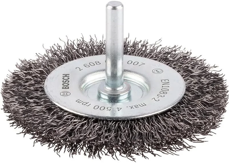 برس سیمی کاسه ای بوش پروفشنال 2608622007، ساق 6 میلی متر، 75 میلی متر، سیم فولادی تابیده شده 0.3 میلی متر، نقره ای، 75 میلی متر برس سیمی کاسه ای بوش پروفشنال 2608622007، ساق 6 میلی متر، 75 میلی متر، سیم فولادی تابیده شده 0.3 میلی متر، نقره ای، 75 میلی متر