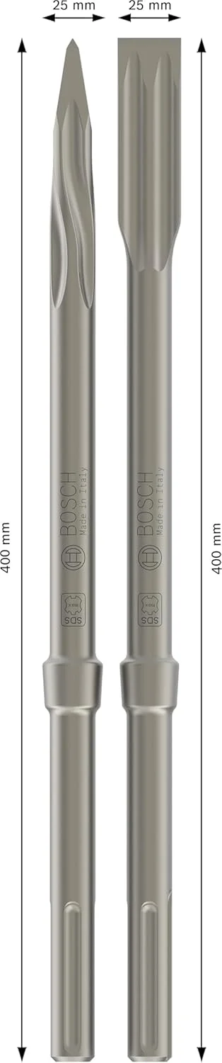 مجموعه 4 عددی قلم بوش پروفشنال SDS-Max مدل 2607017368، نقره ای