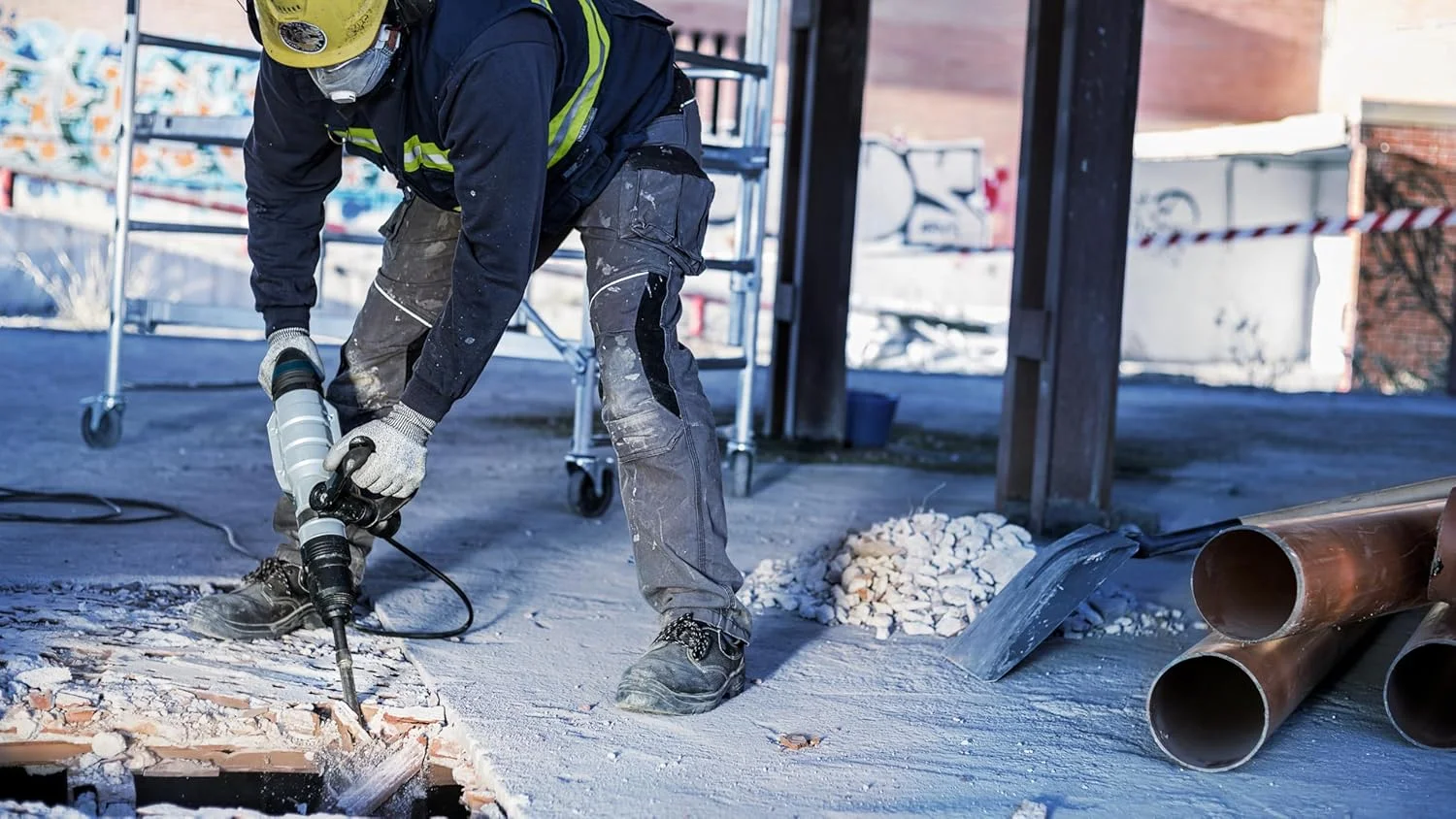 مجموعه 4 عددی قلم بوش پروفشنال SDS-Max مدل 2607017368، نقره ای