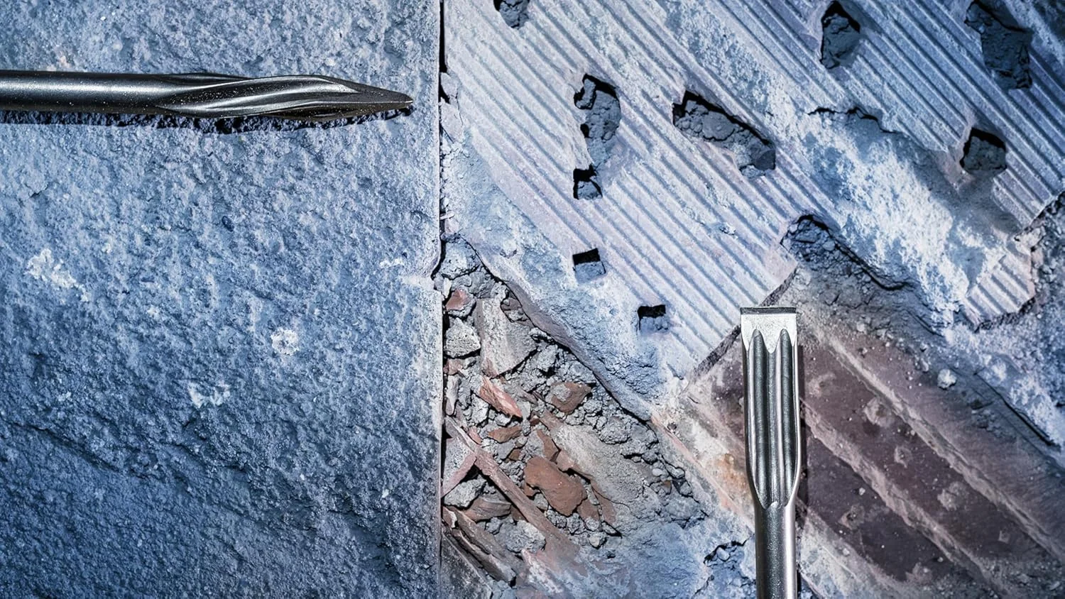 مجموعه 4 عددی قلم بوش پروفشنال SDS-Max مدل 2607017368، نقره ای