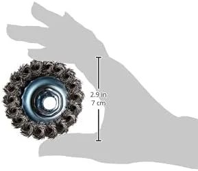 برس کاسه ای سیمی بافته بوش 2608622099، فولاد 0.35 میلی متر، 65 میلی متر x M14، نقره ای برس کاسه ای سیمی بافته بوش 2608622099، فولاد 0.35 میلی متر، 65 میلی متر x M14، نقره ای