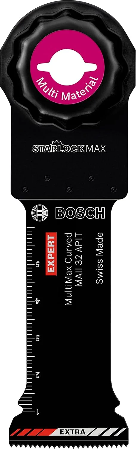 تیغه چندکاره بوش پروفشنال Expert MultiMax MAII 32 APIT (برای ورق های استیل ضد زنگ، عرض 32 میلی متر، لوازم جانبی ابزار چندکاره)
