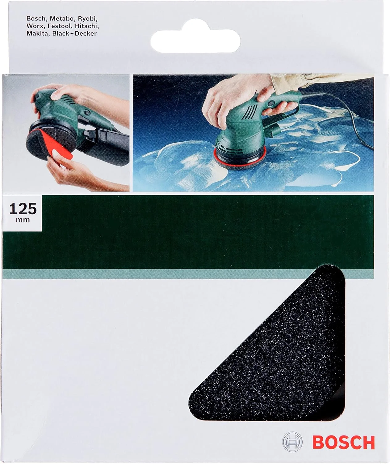 پد پولیش بوش 2609256051 مناسب برای سنباده لرزان گرد با قطر 125 میلی متر