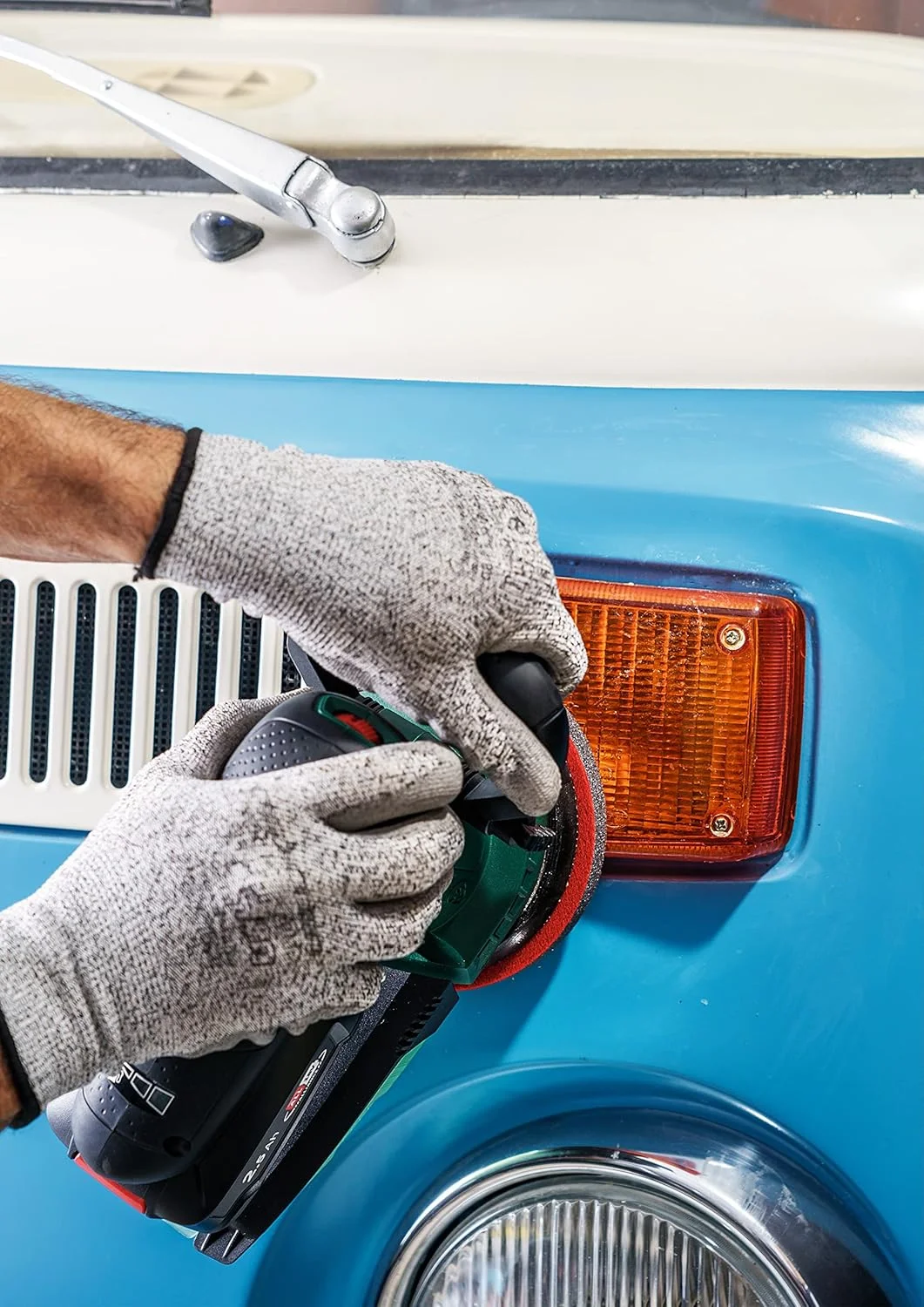 پد پولیش بوش 2609256051 مناسب دستگاه سنباده لرزان گرد با قطر 125 میلیمتر پد پولیش بوش 2609256051 مناسب دستگاه سنباده لرزان گرد با قطر 125 میلیمتر