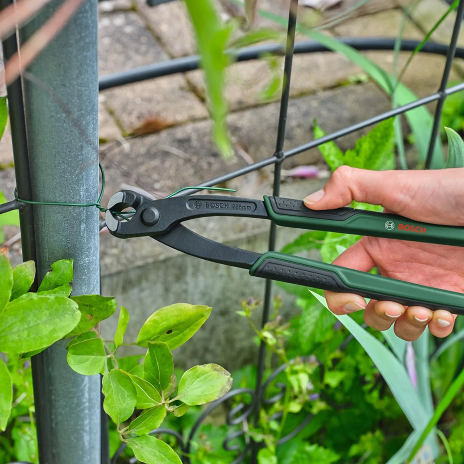 انبر سیمکشی 225 میلیمتری بوش (کروم وانادیوم قوی و دقیق؛ لبههای سختکاری شده دوبل؛ باز شدن آسان؛ دستگیره نرم ارگونومیک) انبر سیمکشی 225 میلیمتری بوش (کروم وانادیوم قوی و دقیق؛ لبههای سختکاری شده دوبل؛ باز شدن آسان؛ دستگیره نرم ارگونومیک)