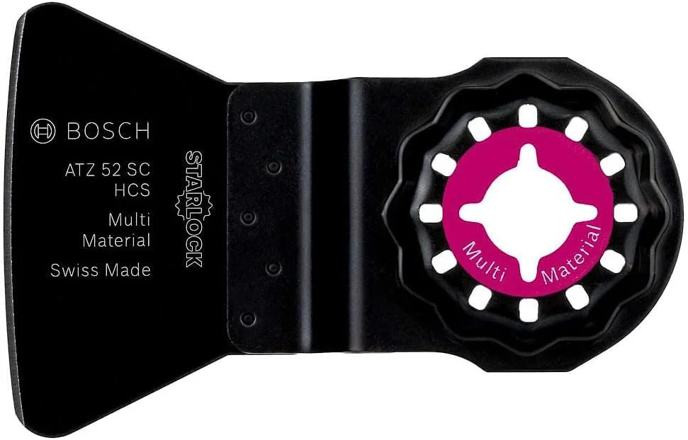 تیغه خراشنده سخت بوش پروفشنال 2329996 مدل ATZ 52 SC (مناسب برای زدودن بقایای سخت، عرض 52 میلیمتر، ابزار جانبی چندکاره)، آبی تیغه خراشنده سخت بوش پروفشنال 2329996 مدل ATZ 52 SC (مناسب برای زدودن بقایای سخت، عرض 52 میلیمتر، ابزار جانبی چندکاره)، آبی