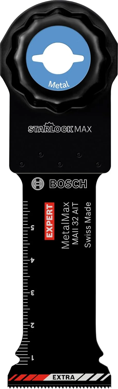 تیغه های چندکاره بوش پروفشنال 10 عددی Expert MetalMax MAII 32 AIT (عرض 32 میلی متر، لوازم جانبی ابزار چندکاره) تیغه های چندکاره بوش پروفشنال 10 عددی Expert MetalMax MAII 32 AIT (عرض 32 میلی متر، لوازم جانبی ابزار چندکاره)